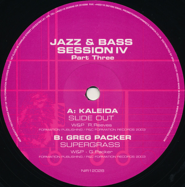 Jazz & Bass Session IV (Part Three)