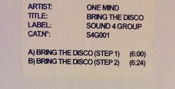 Bring The Disco
