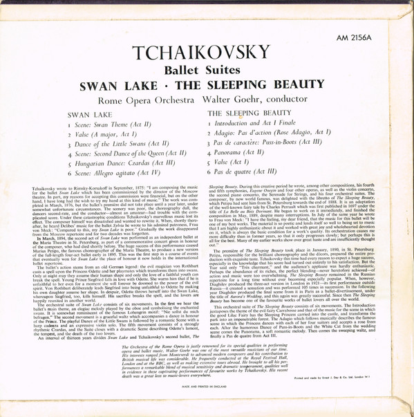 The Sleeping Beauty / Swan Lake