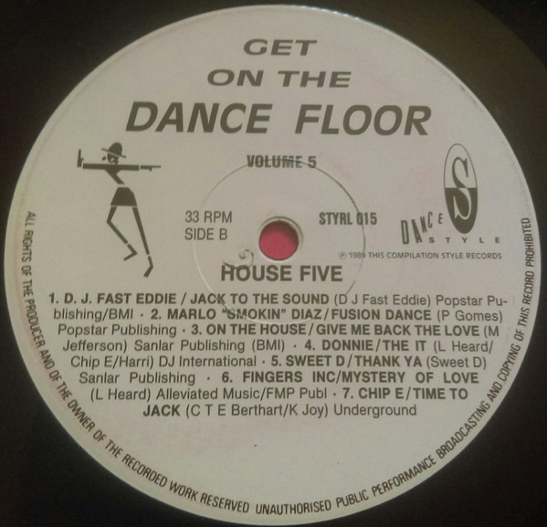 Get On The Dance Floor Volume 5