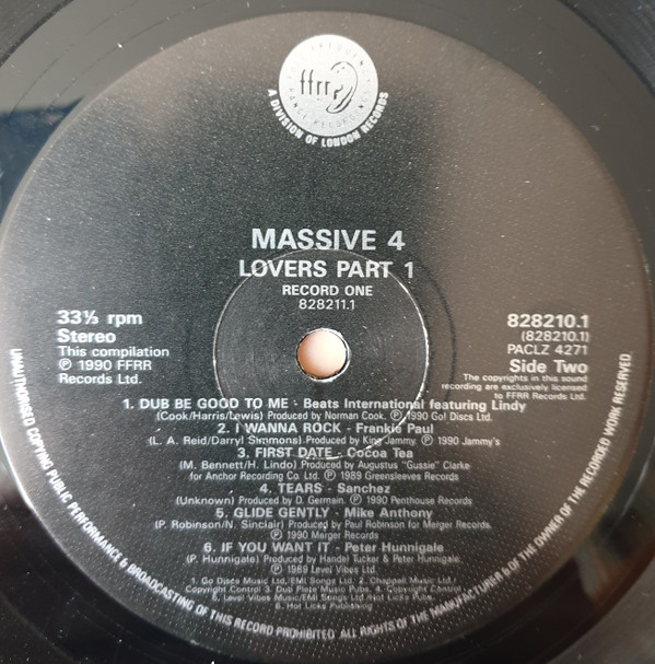 Massive 4 (Double Album Of Reggae Hits)