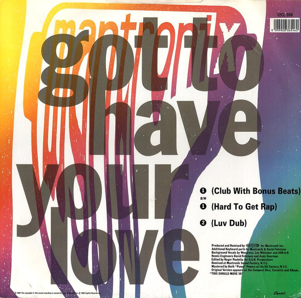 Got To Have Your Love