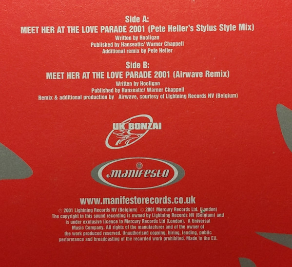 Meet Her At The Love Parade 2001