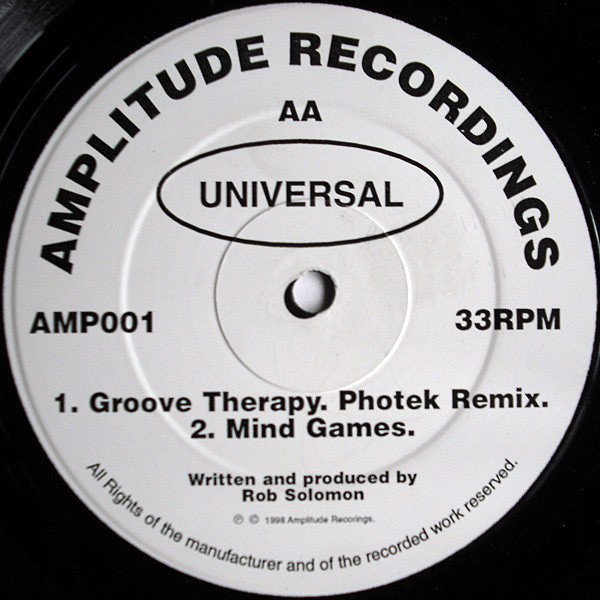 Peril Point / Groove Therapy (Photek Remix) / Mind Games